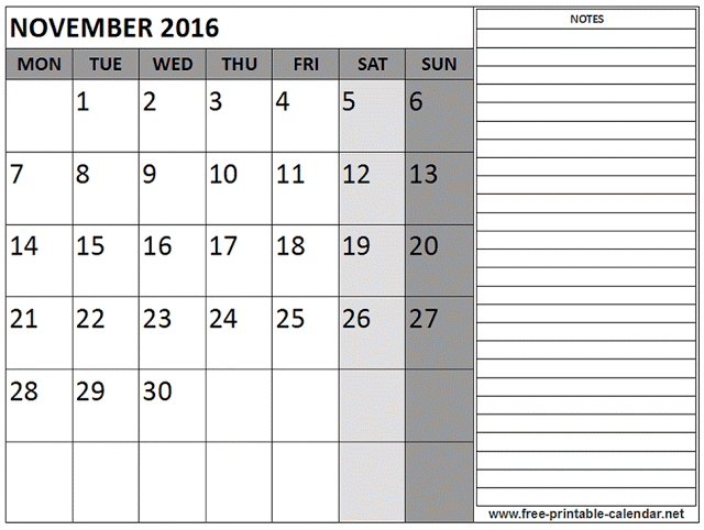 November 2016 Printable Calendar, November 2016 Blank Calendar, November2016 Calendar Template, November 2016 Calendar Printable, November 2016 Calendar. November Calendar 2016, November Calendar, Print November Calendar 2016, Calendar 2016 November, November Templates Calendar 2016