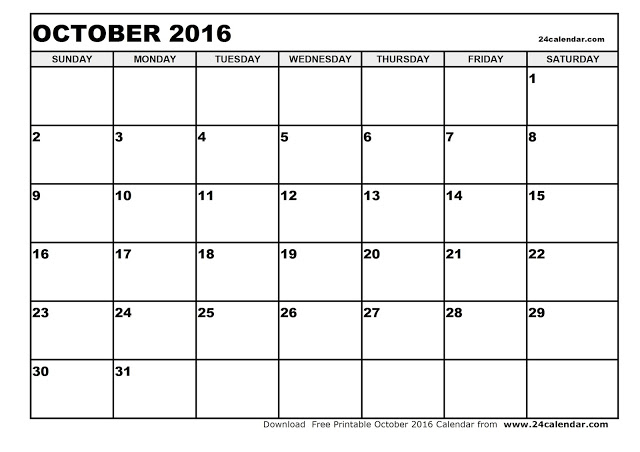 October 2016 Printable Calendar, October 2016 Blank Calendar, October 2016 Calendar Template, October 2016 Calendar Printable, October 2016 Calendar. October Calendar 2016, October Calendar, Print Ocotber Calendar 2016, Calendar 2016 October, October Templates Calednar 2016