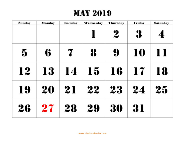 May 2019 Printable Calendar, May 2019 Blank Calendar, May 2019 Calendar Template, May 2019 Calendar Printable, May 2019 Calendar. October Calendar 2016, October Calendar, Print May Calendar 2019, Calendar 2019 May, May Templates Calendar 2019