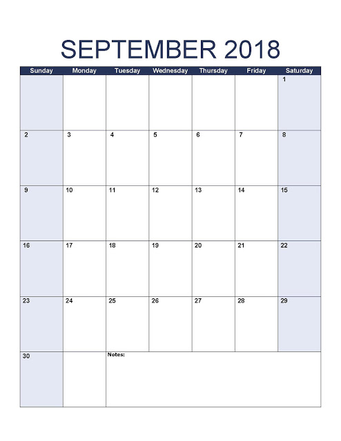 September 2018 Printable Calendar, September 2018 Blank Calendar, September 2018 Calendar Template, September 2018 Calendar Printable, September 2018 Calendar, September Calendar 2018, Calendar, Print September Calendar 2018, Calendar 2018 September, September Templates Calendar 2018