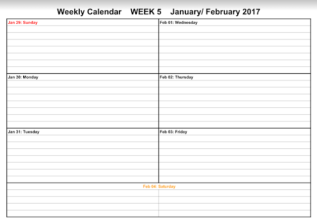 February 2017 Calendar, February 2017 Calendar Printable, February 2017 Printable Calendar, February 2017 Holiday Calendar, February 2017 Weekly Calendar, February Calendar 2017