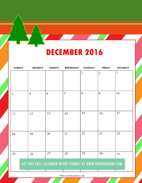 December 2016 Christmas Calendar